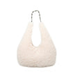 Sac à main avec fourrure