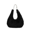 Sac à main avec fourrure