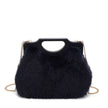 Sac à main avec fourrure