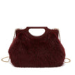 Sac à main avec fourrure