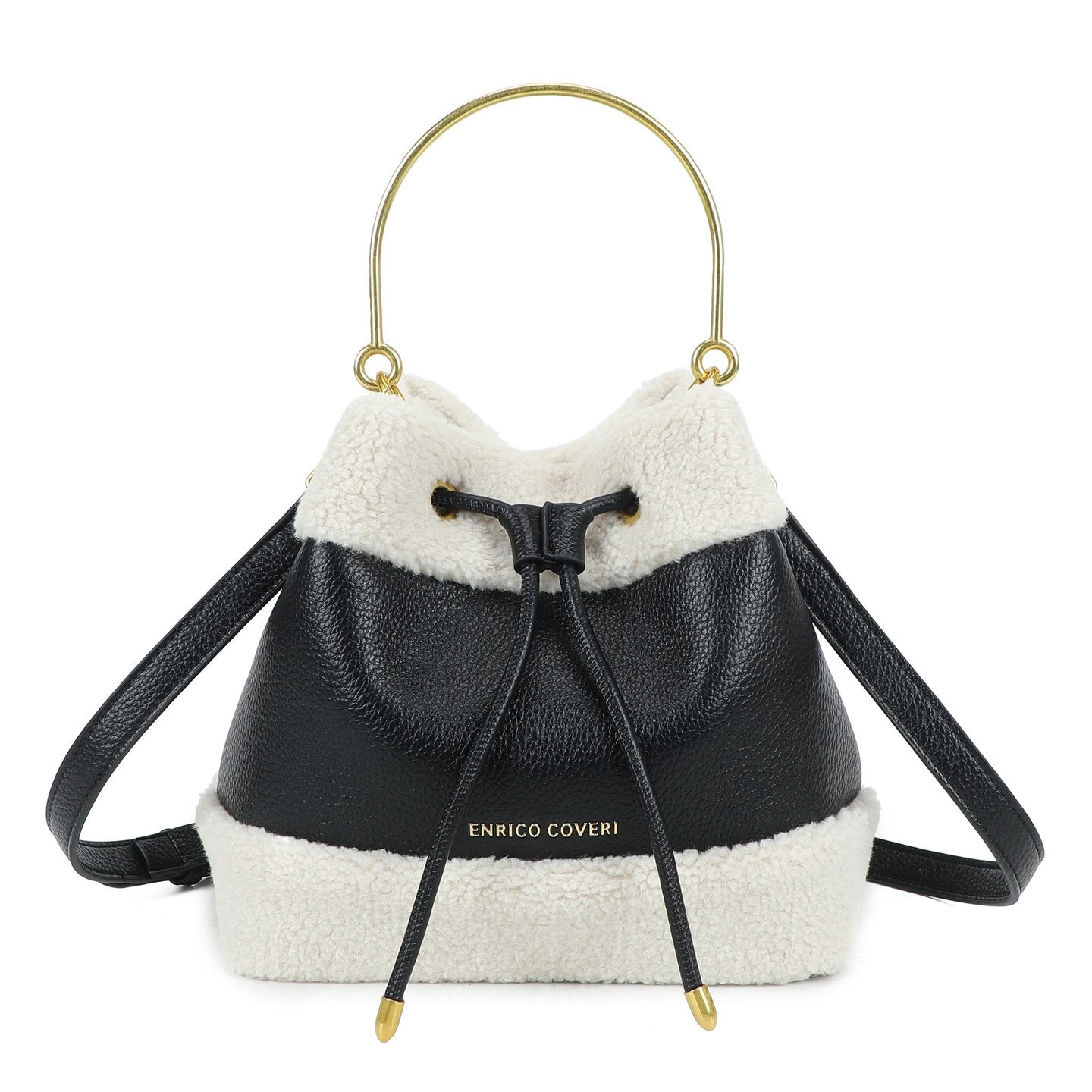 Sac à main avec fourrure