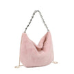 Sac à main avec fourrure