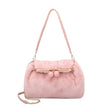 Sac à main avec fourrure