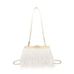 Sac à main avec fourrure