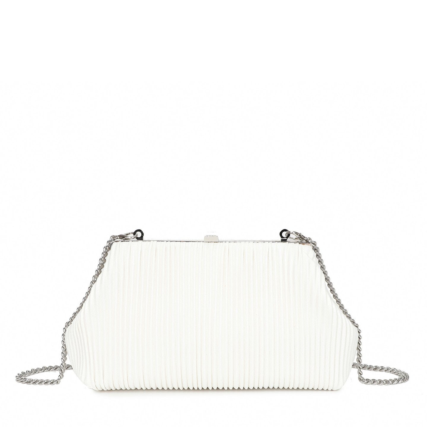 Sac à main avec tissu brillant