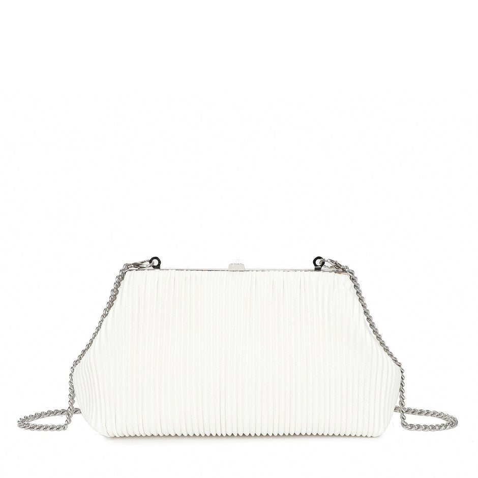 Sac à main avec tissu brillant