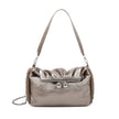 Sac à main avec tissu brillant