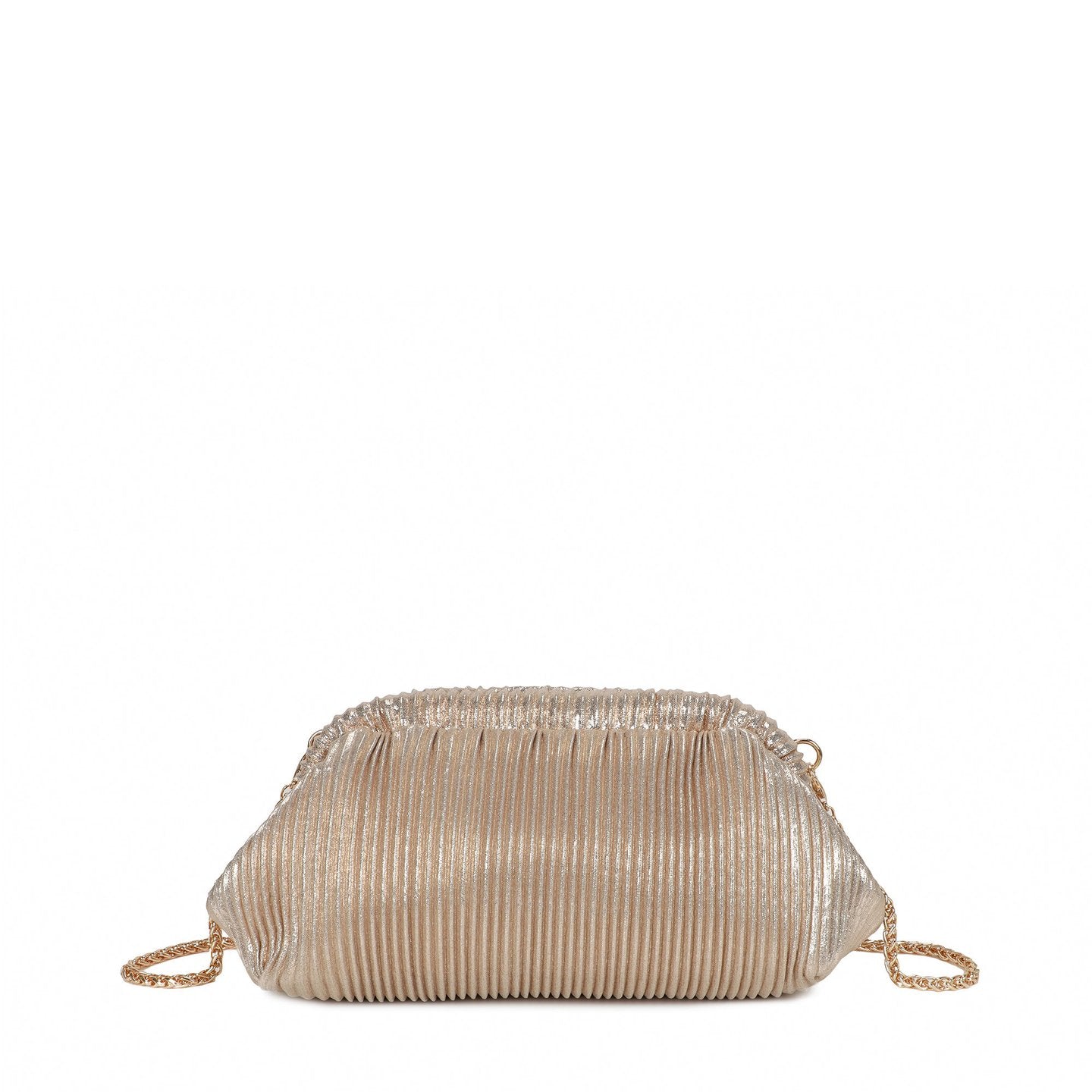 Sac à main avec tissu brillant