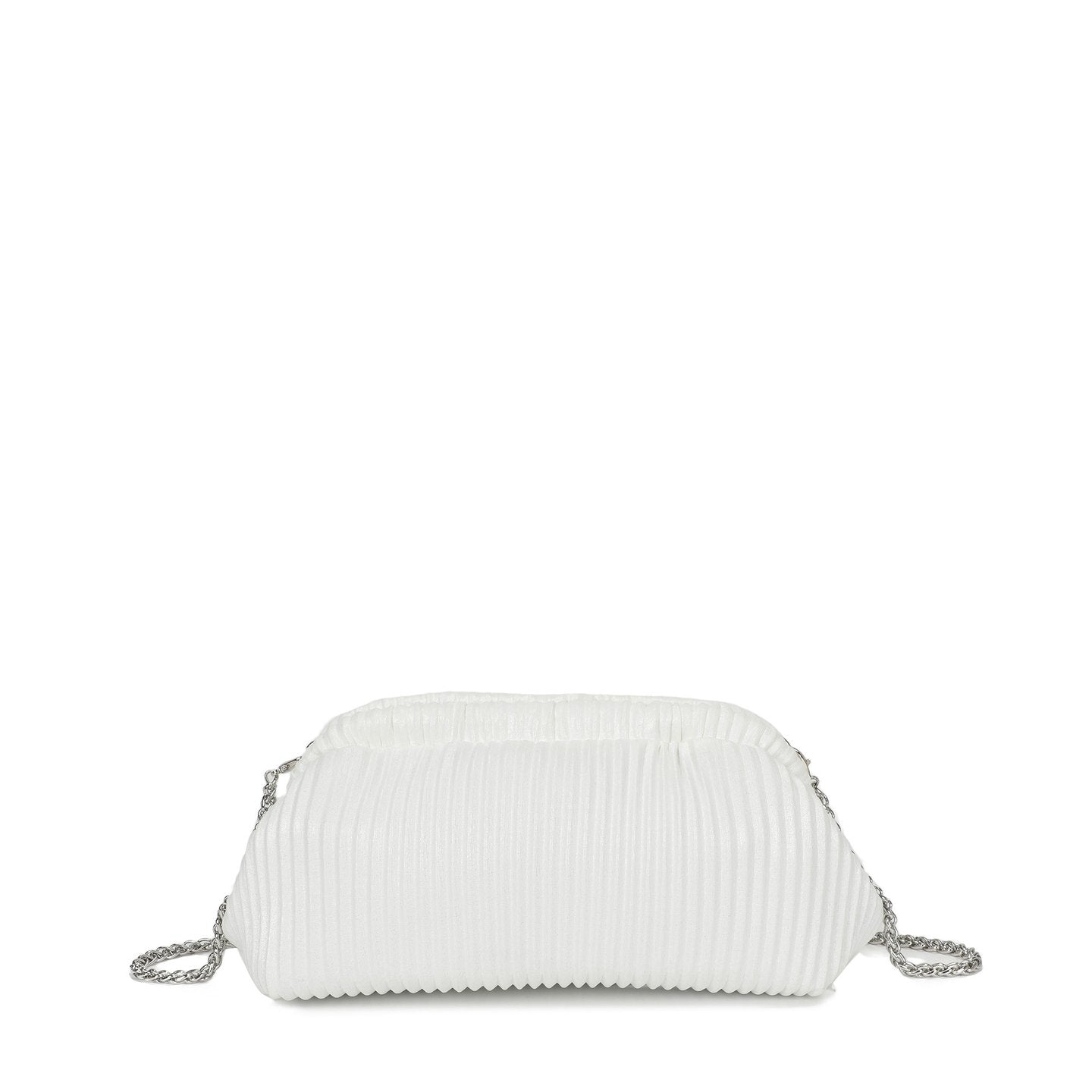Sac à main avec tissu brillant