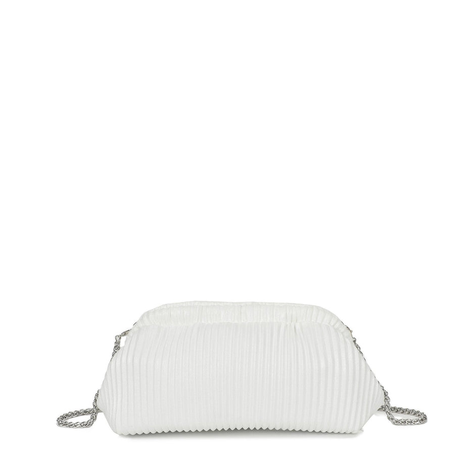 Sac à main avec tissu brillant
