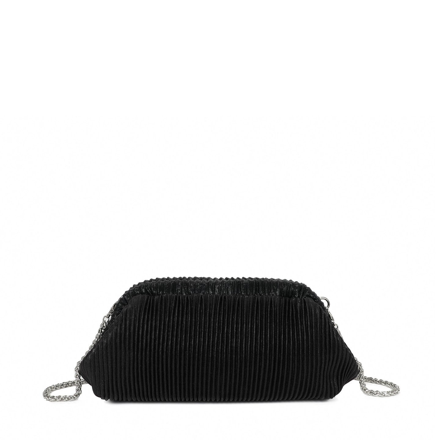 Sac à main avec tissu brillant