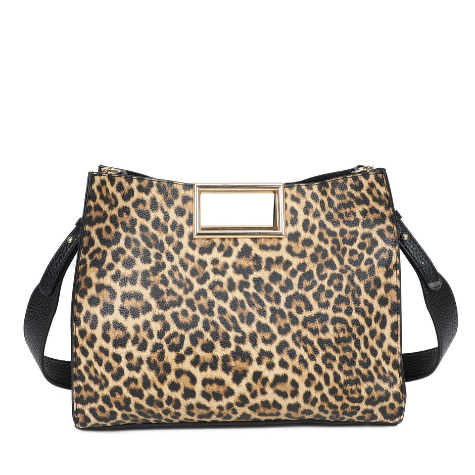 Sac à main imprimé animal