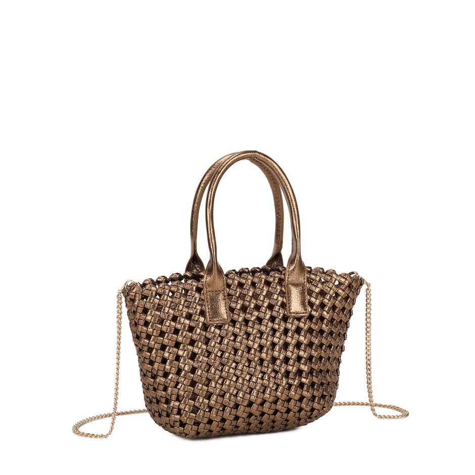Sac à main mini style shopper