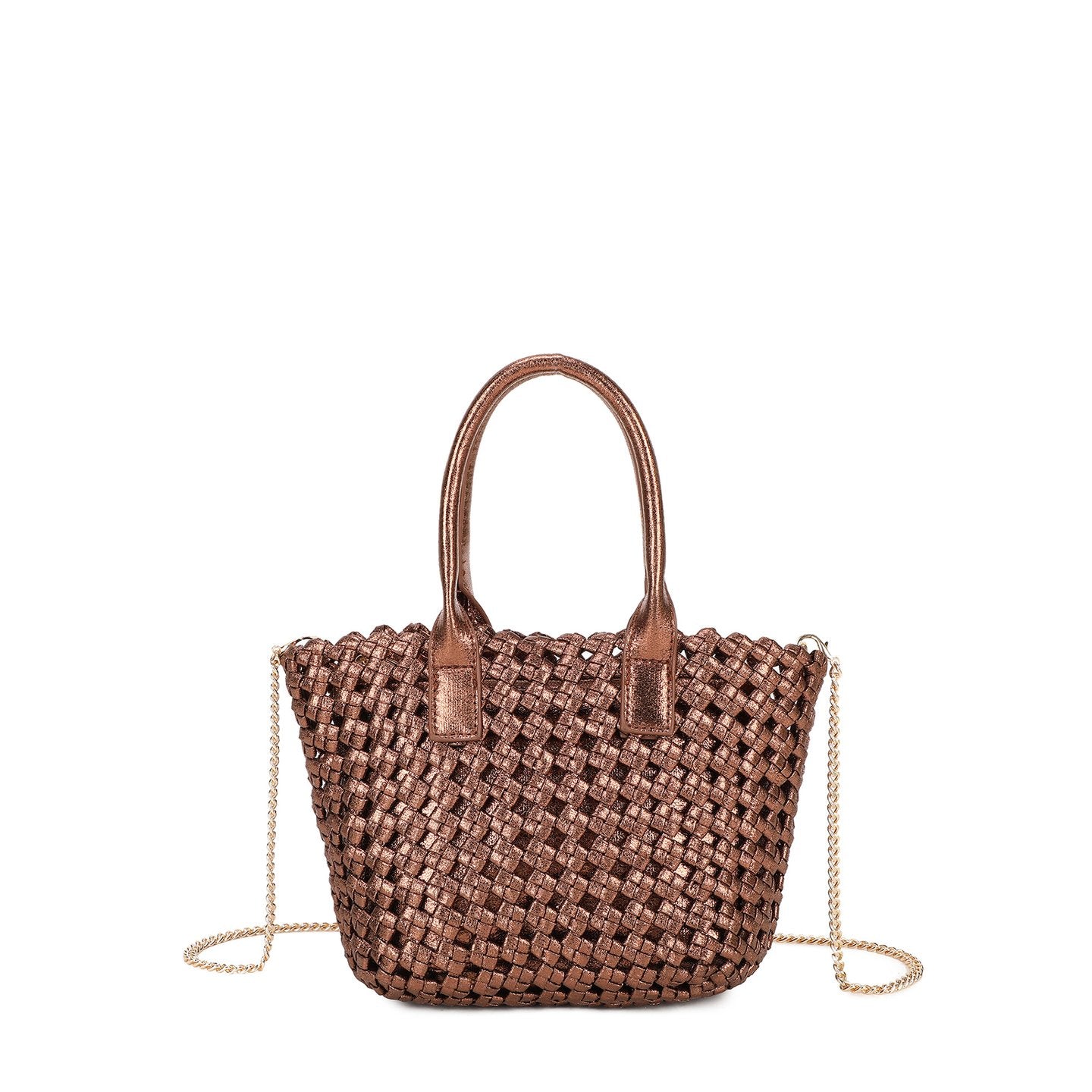 Sac à main mini style shopper