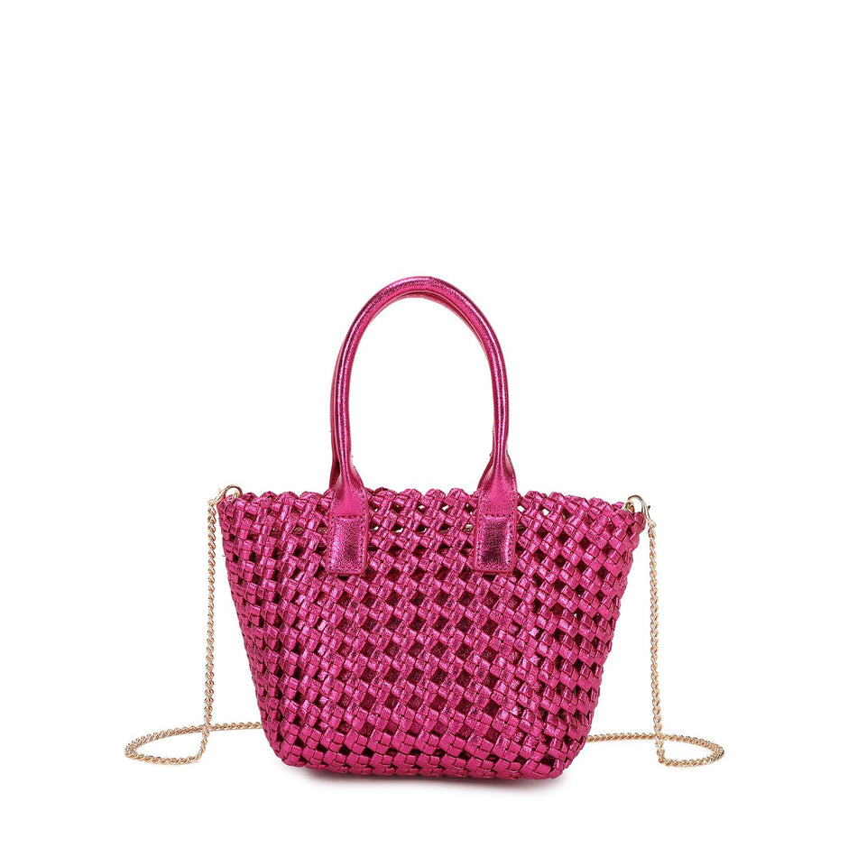 Sac à main mini style shopper