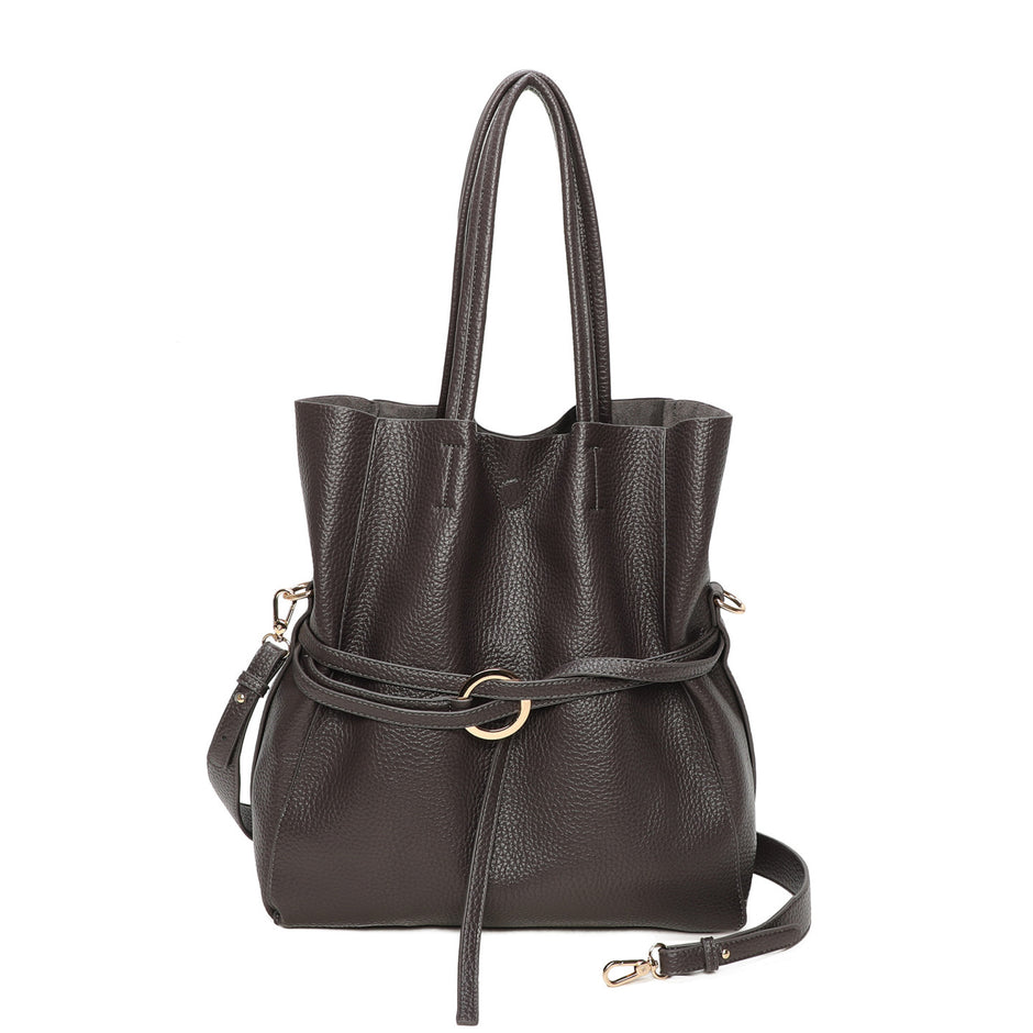 Sac à main Shopper allongé avec boucle