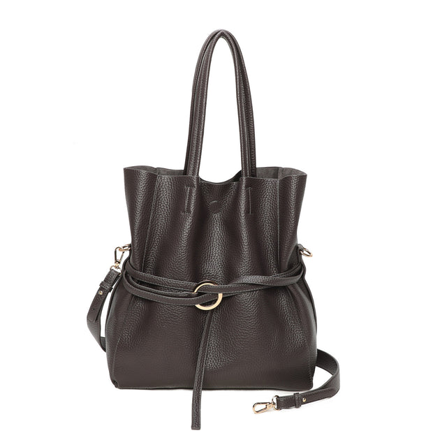 Sac à main Shopper allongé avec boucle