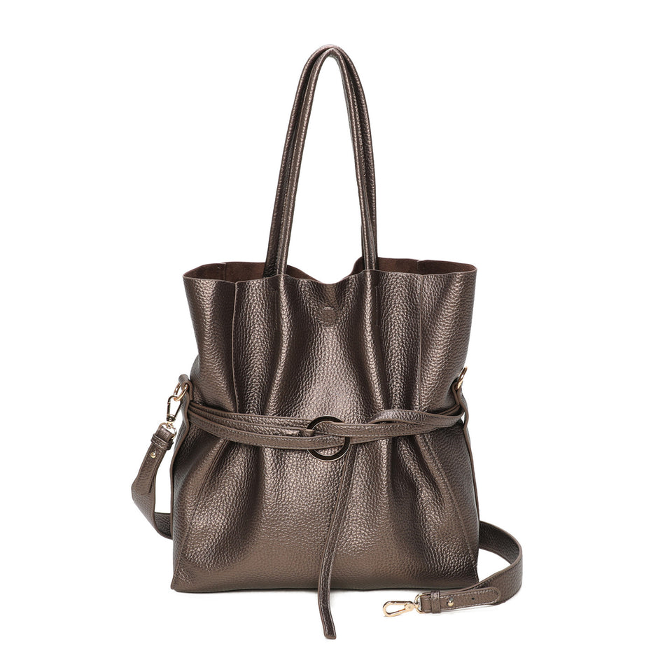Sac à main Shopper allongé avec boucle