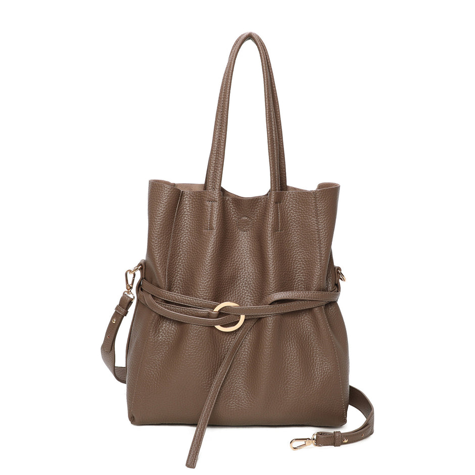 Sac à main Shopper allongé avec boucle