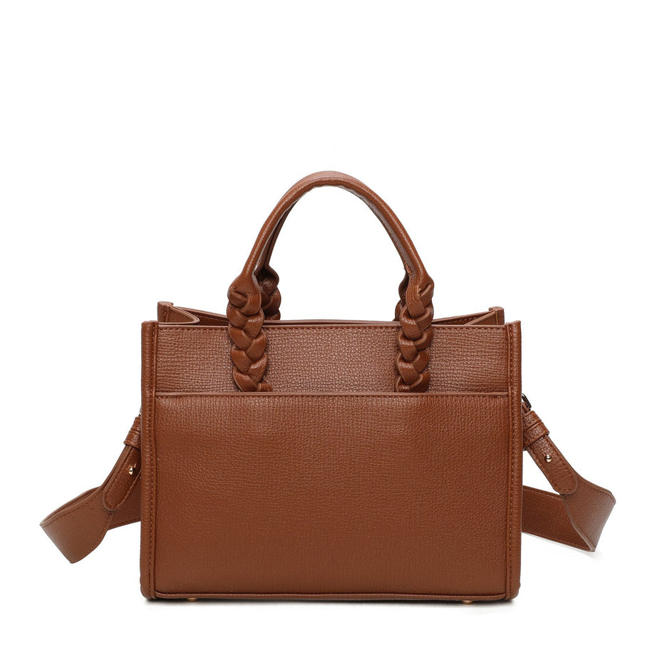Sac à main Shopper avec anse tressée