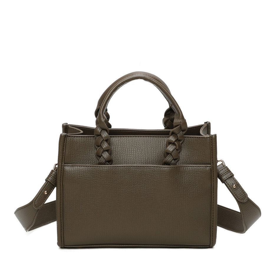 Sac à main Shopper avec anse tressée