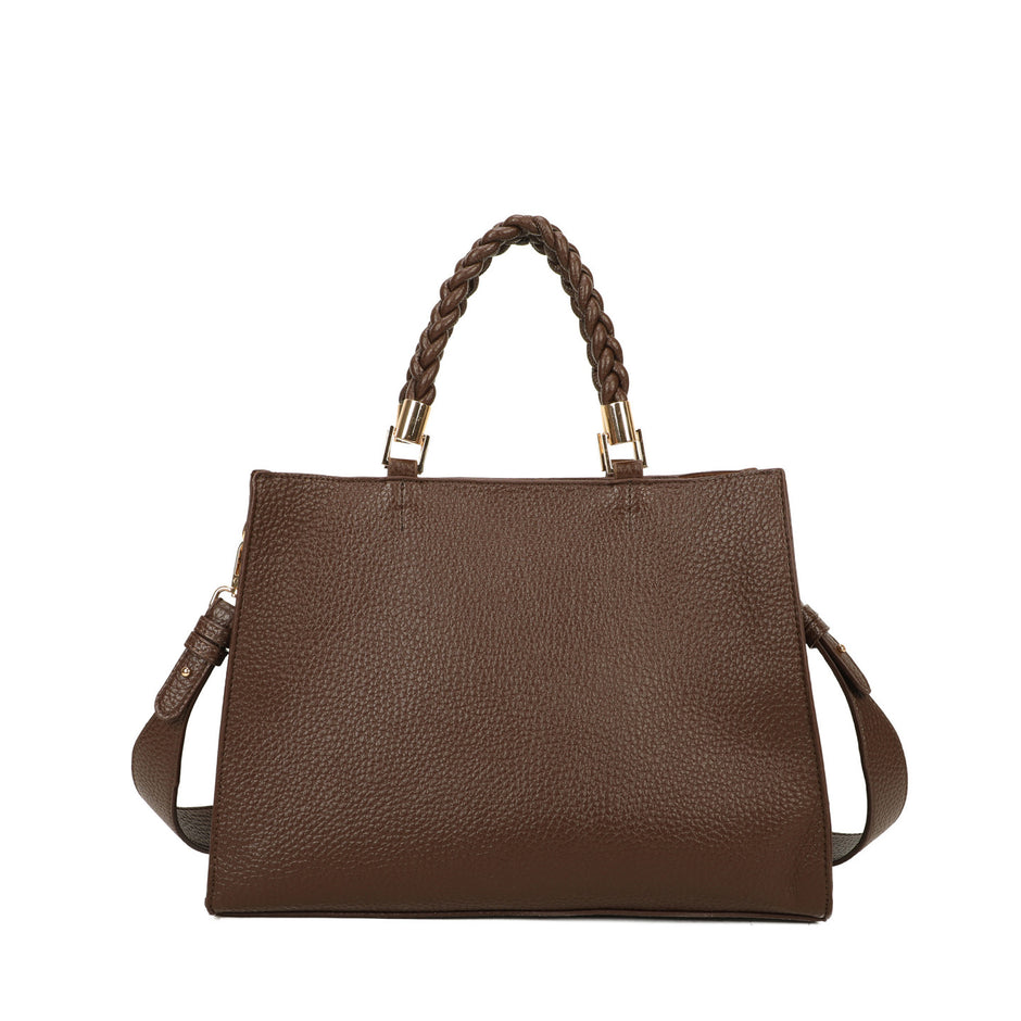 Sac à main Shopper avec anse tressée