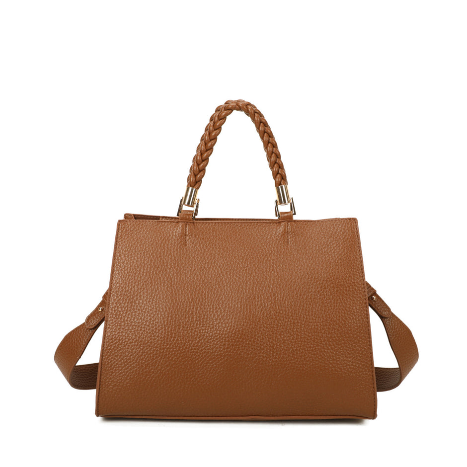 Sac à main Shopper avec anse tressée