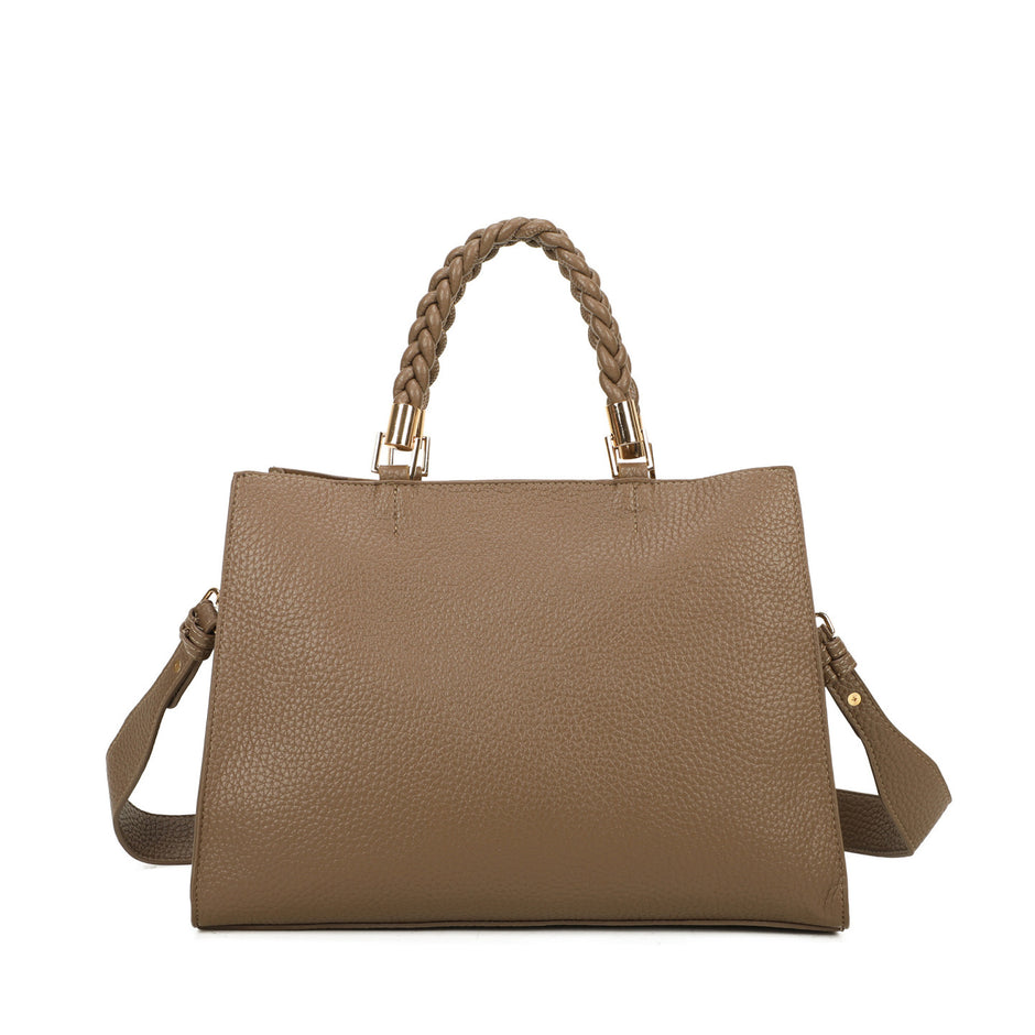 Sac à main Shopper avec anse tressée