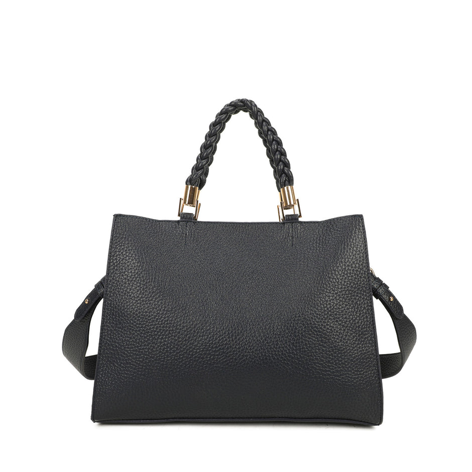 Sac à main Shopper avec anse tressée