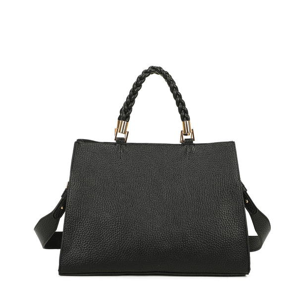 Sac à main Shopper avec anse tressée