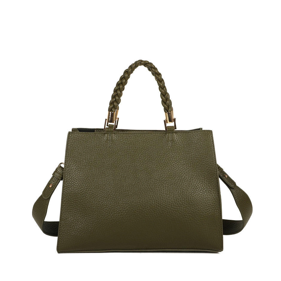 Sac à main Shopper avec anse tressée