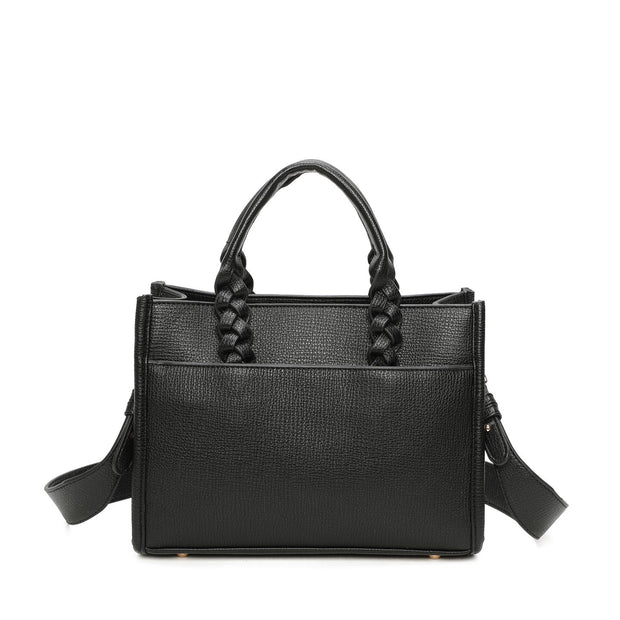 Sac à main Shopper avec anse tressée