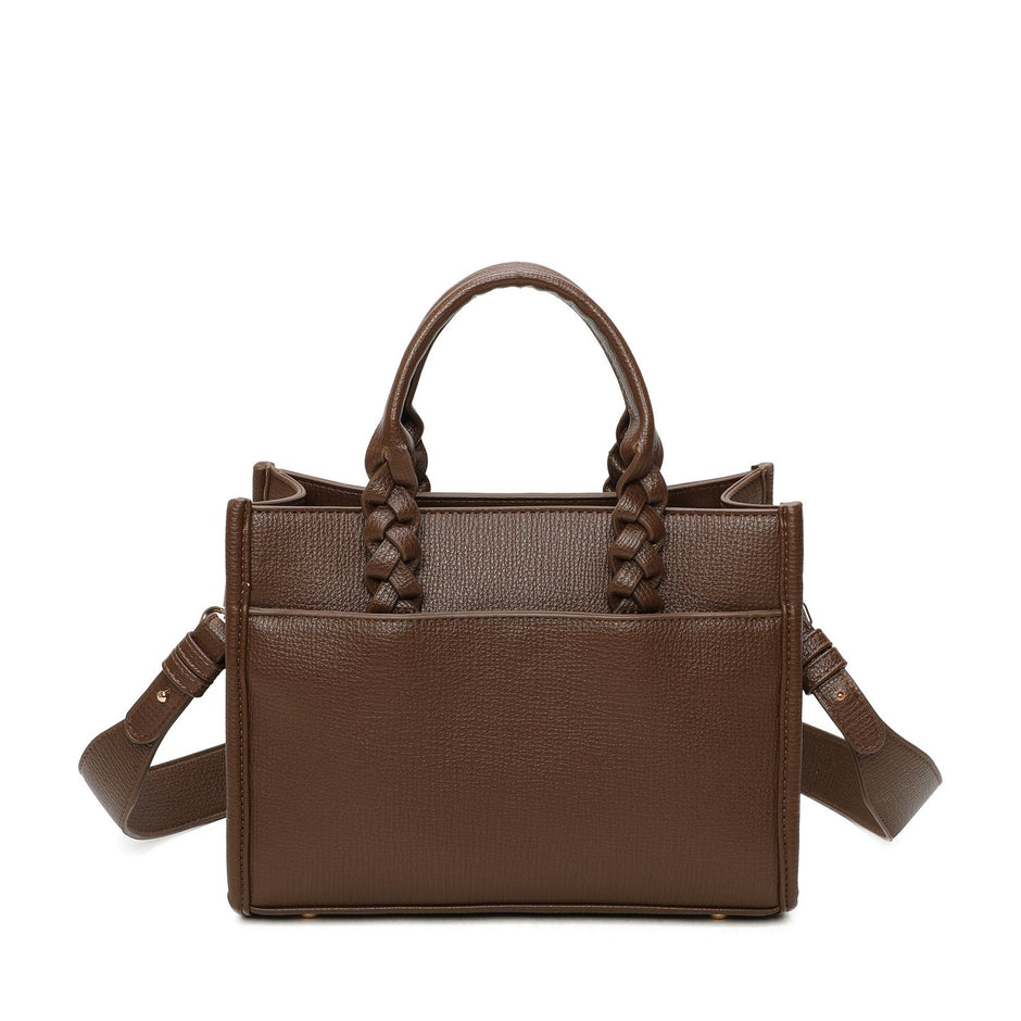 Sac à main Shopper avec anse tressée
