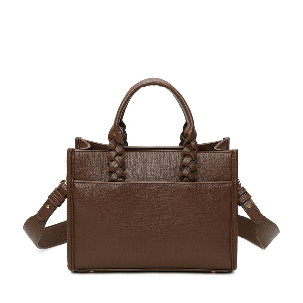 Sac à main Shopper avec anse tressée