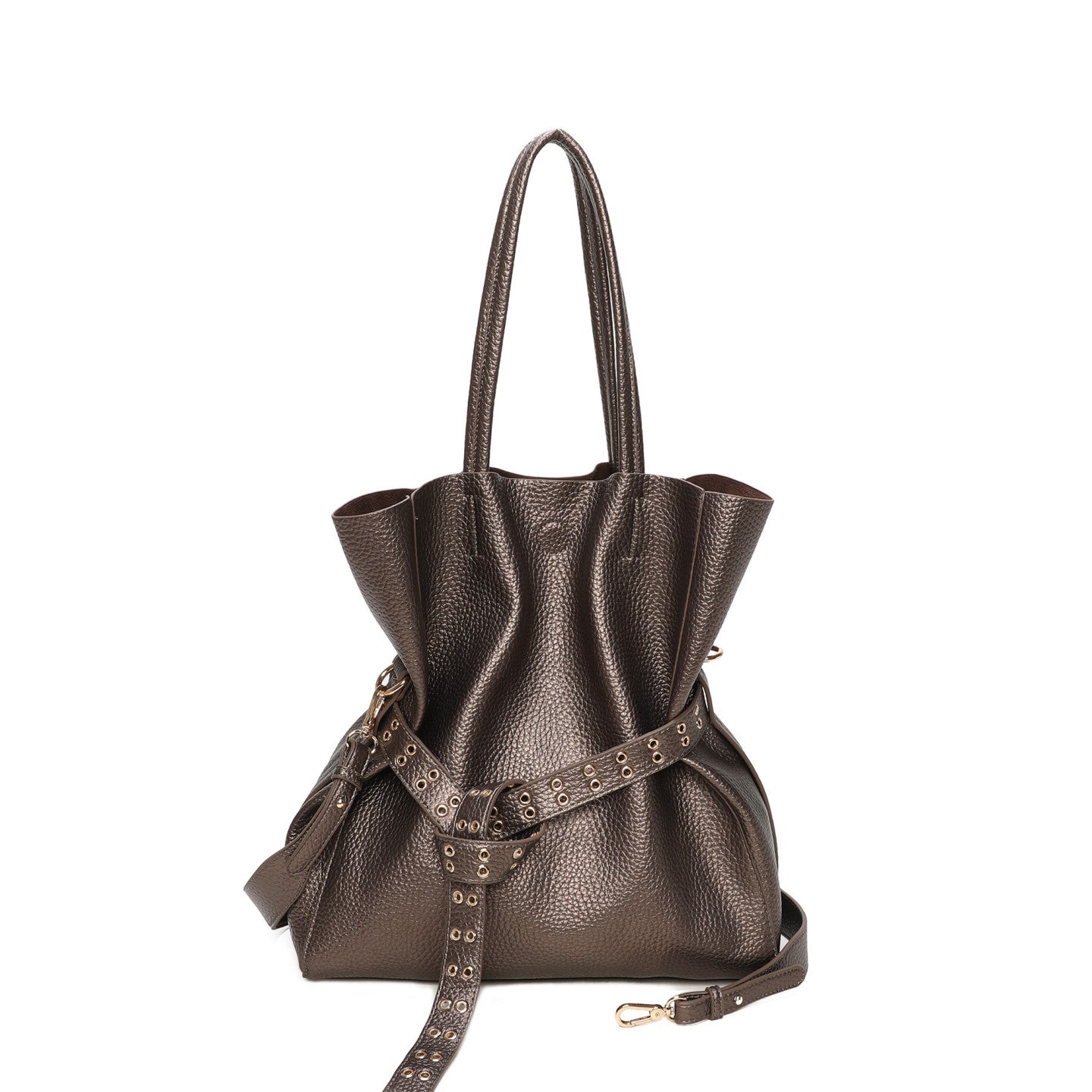 Sac à main Shopper avec boucle et clous