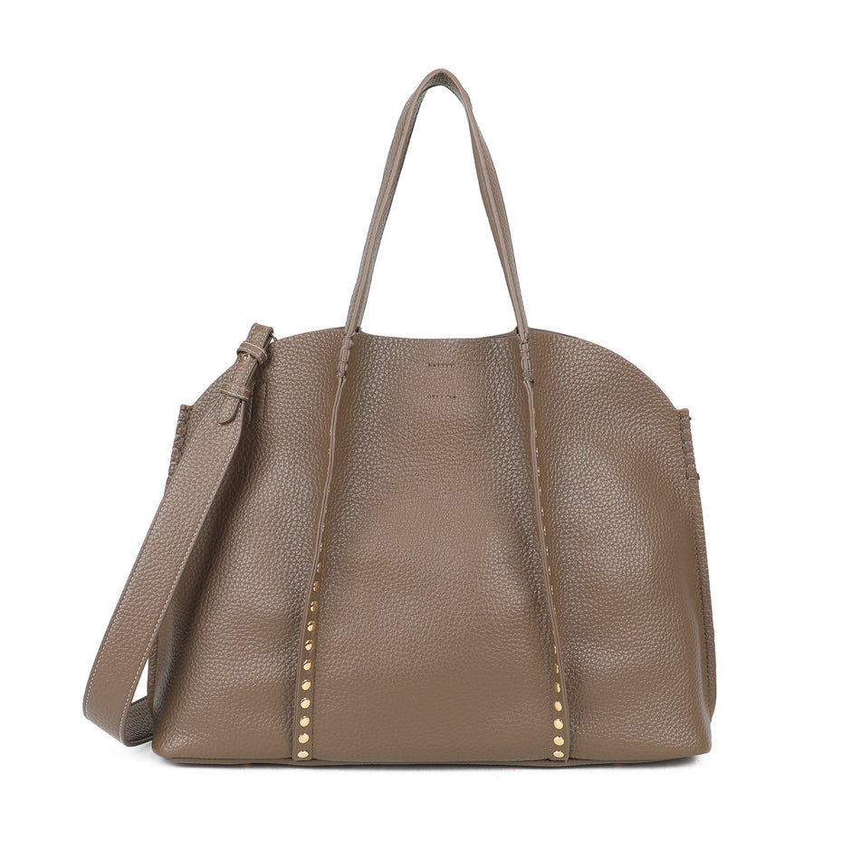 Sac à main Shopper avec clous dorés