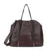 Sac à main Shopper avec clous dorés