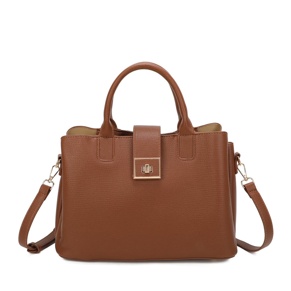 Sac à main Shopper avec détail doré