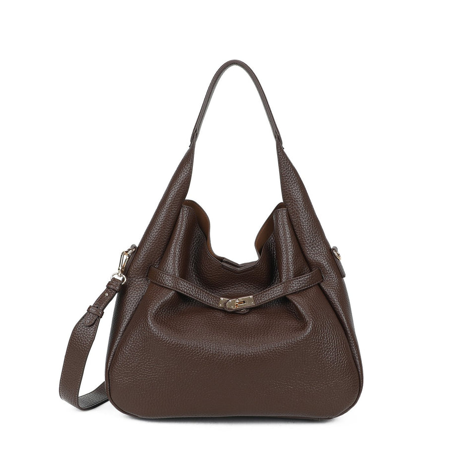 Sac à main Shopper avec détail doré