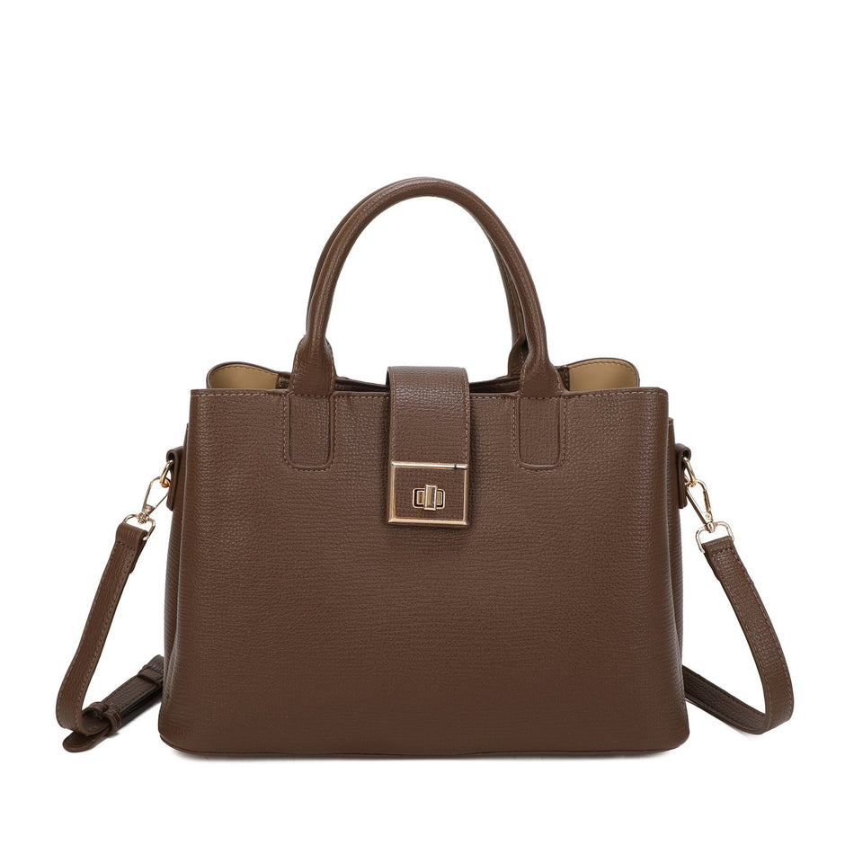 Sac à main Shopper avec détail doré