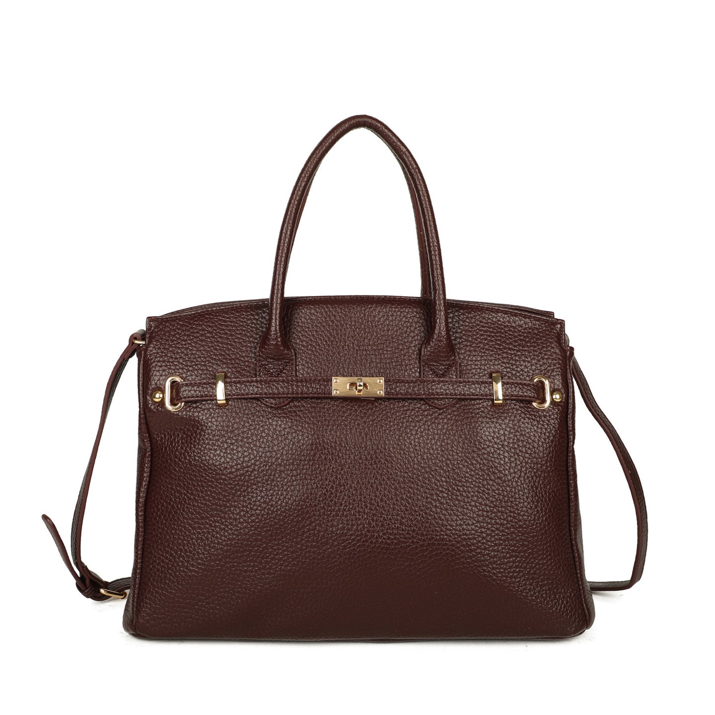 Sac à main Shopper avec détails dorés