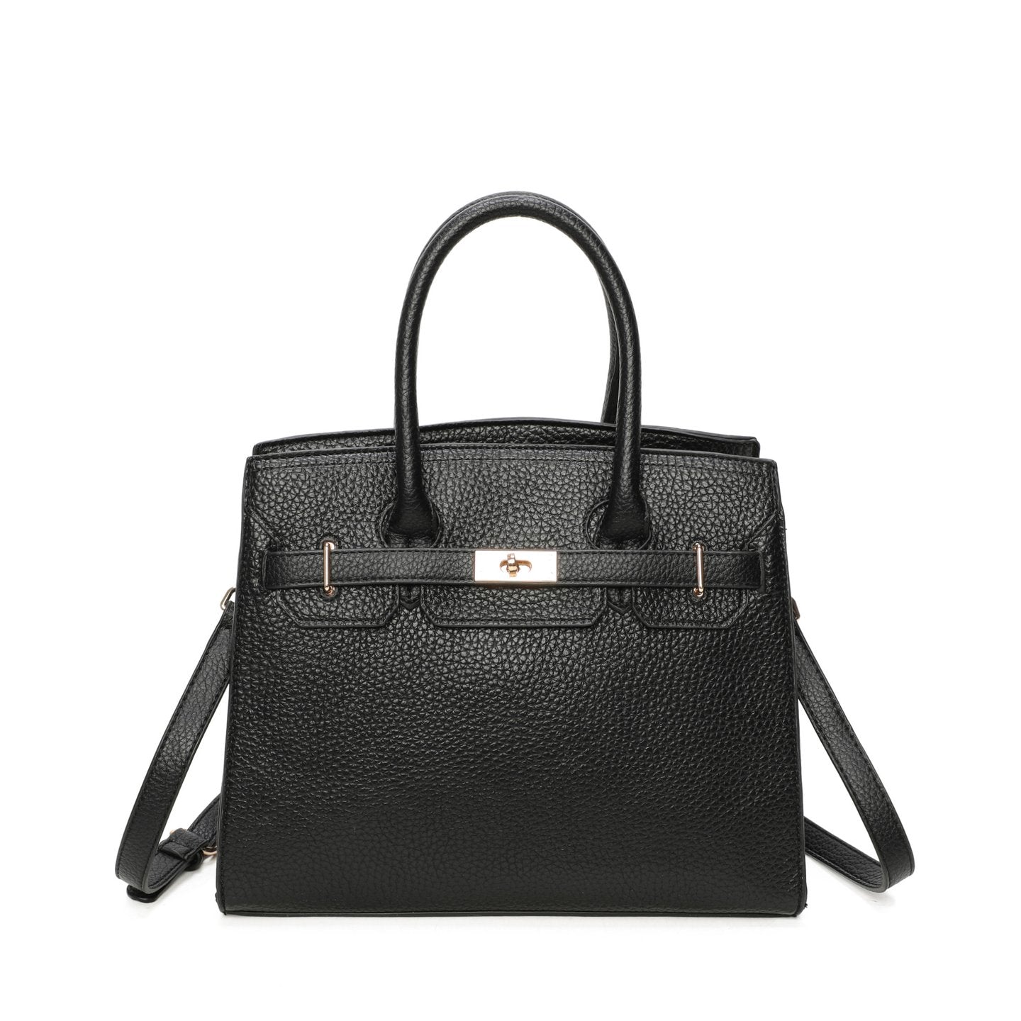 Sac à main Shopper avec détails dorés