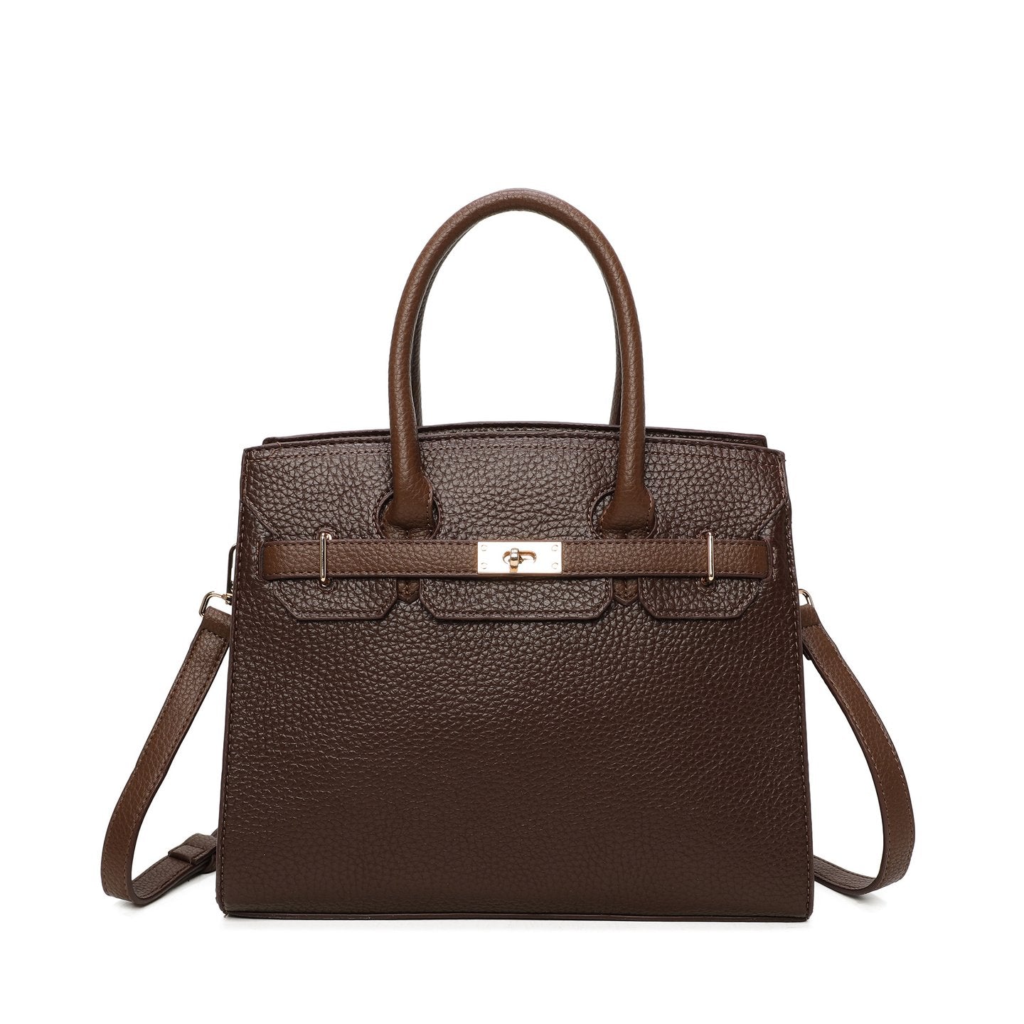 Sac à main Shopper avec détails dorés