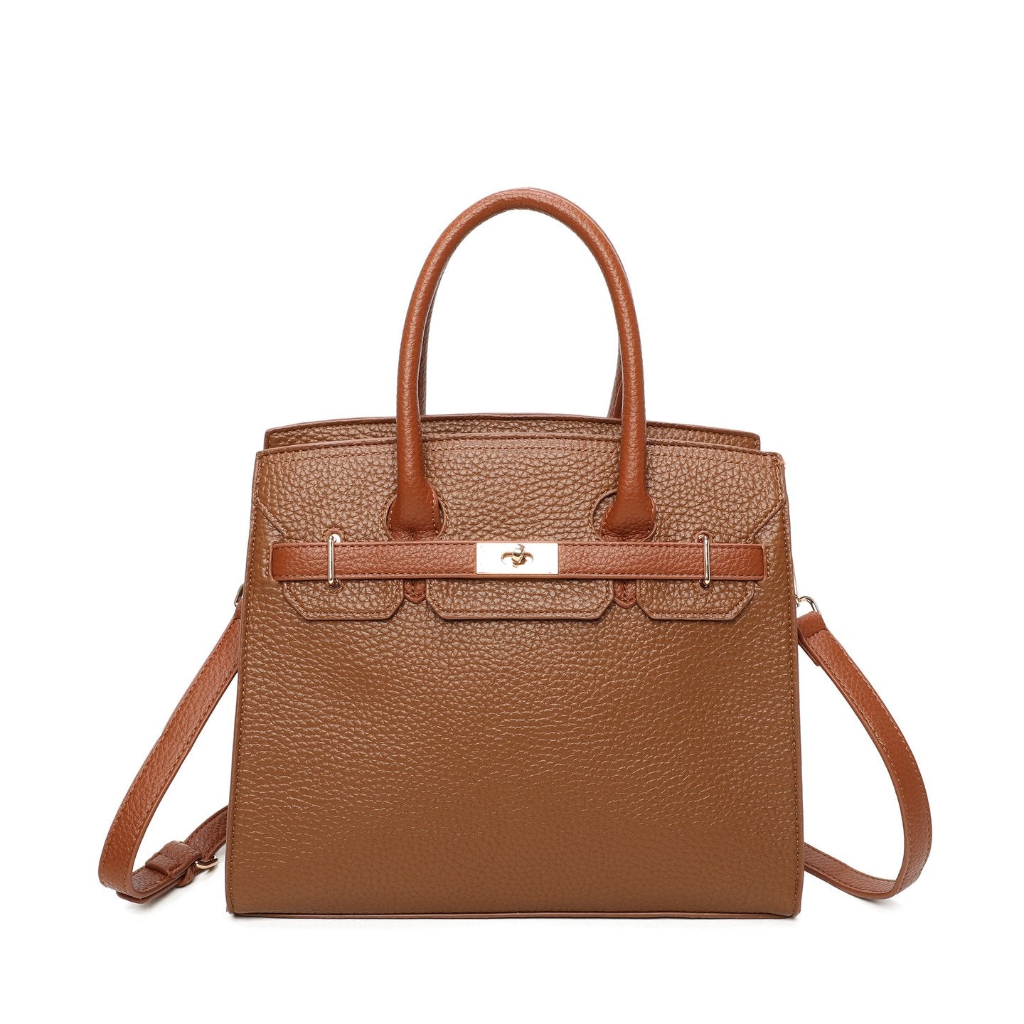 Sac à main Shopper avec détails dorés