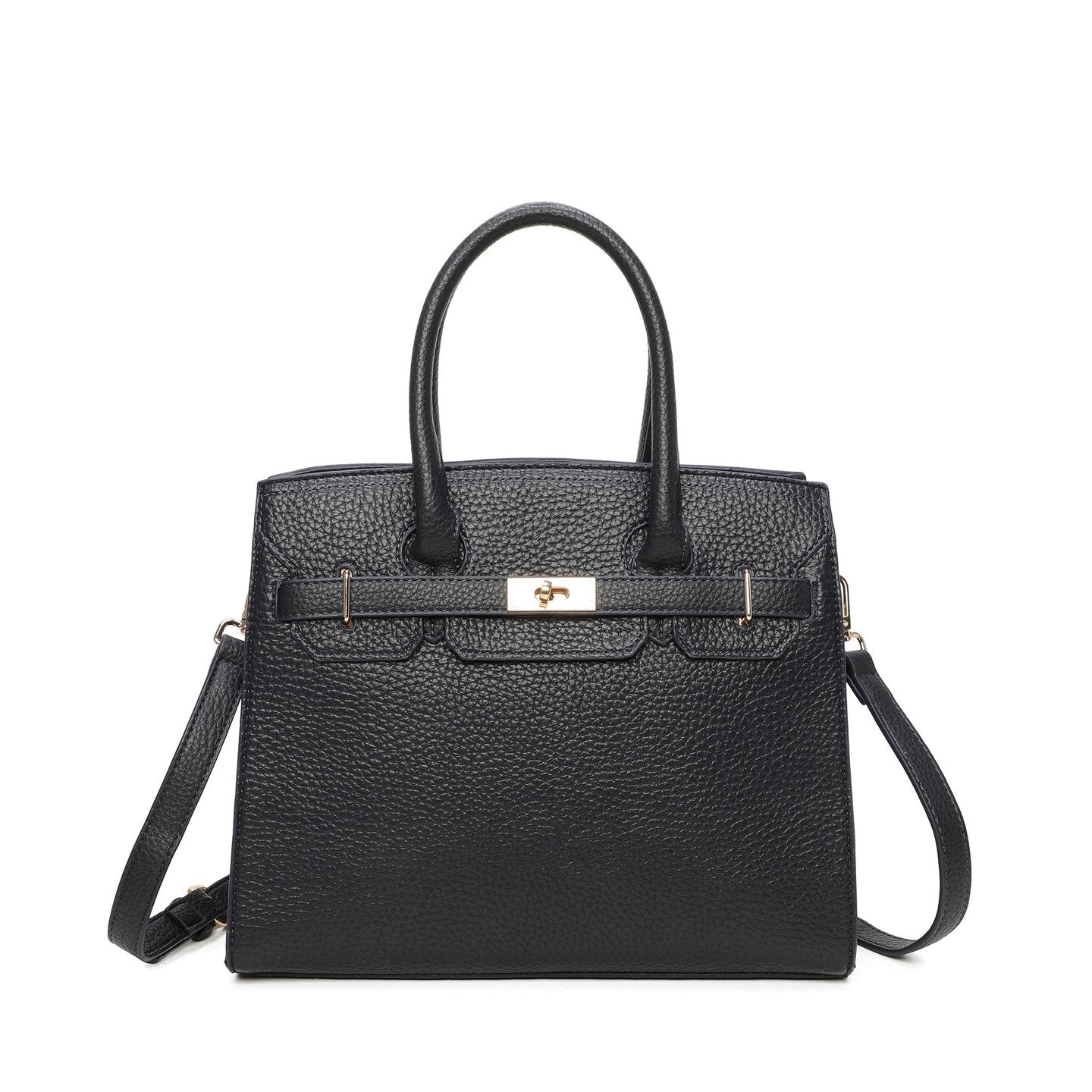 Sac à main Shopper avec détails dorés