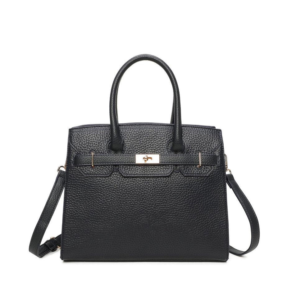 Sac à main Shopper avec détails dorés