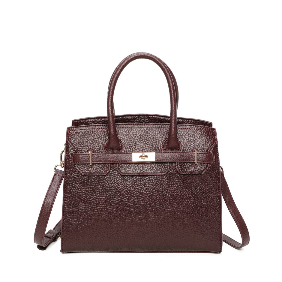 Sac à main Shopper avec détails dorés