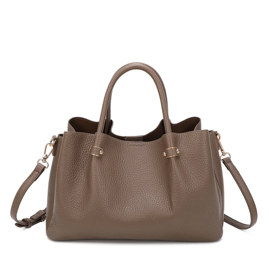 Sac à main Shopper avec détails dorés