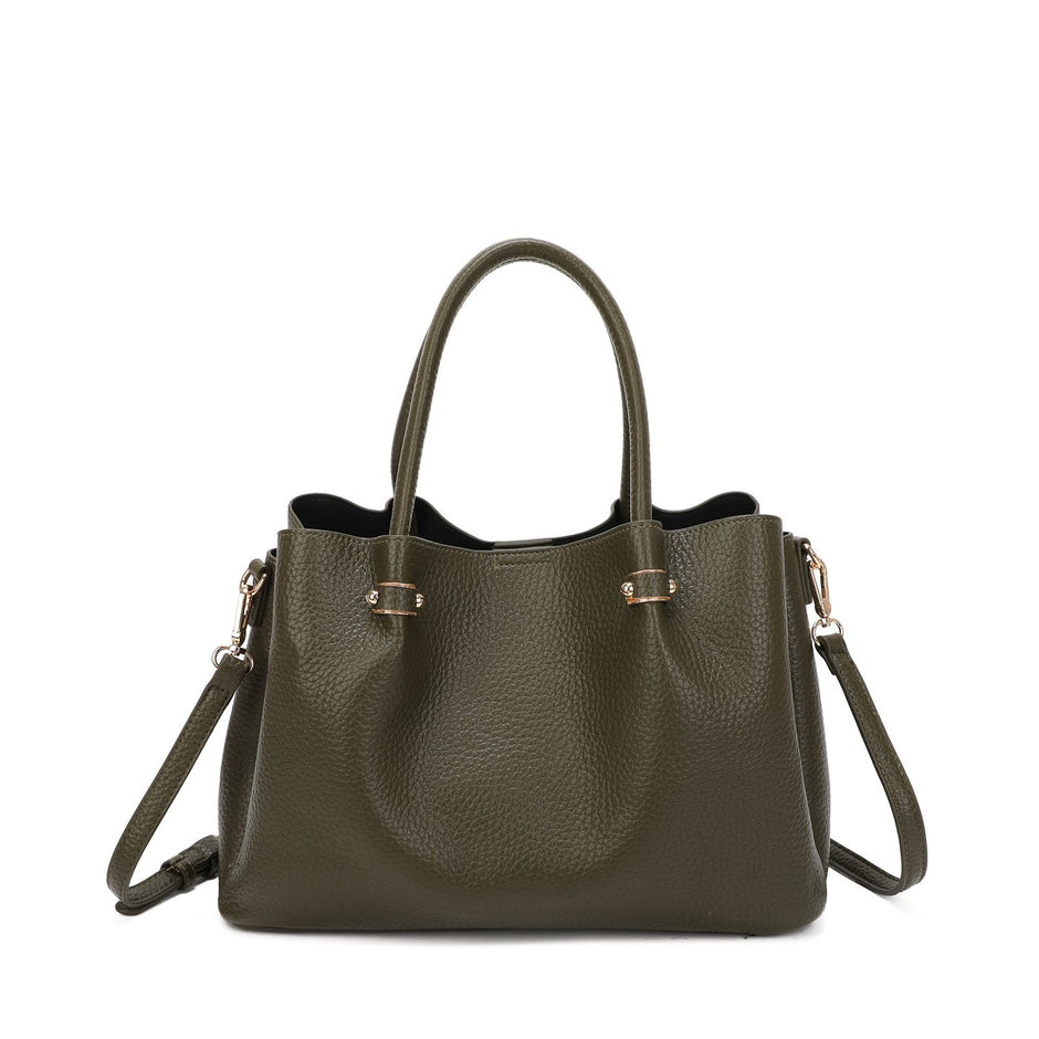 Sac à main Shopper avec détails dorés