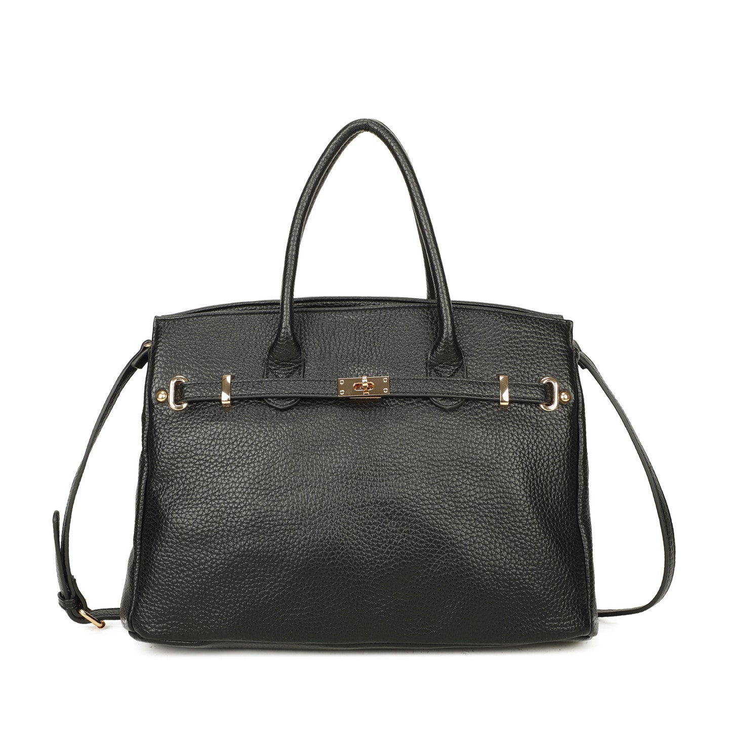 Sac à main Shopper avec détails dorés